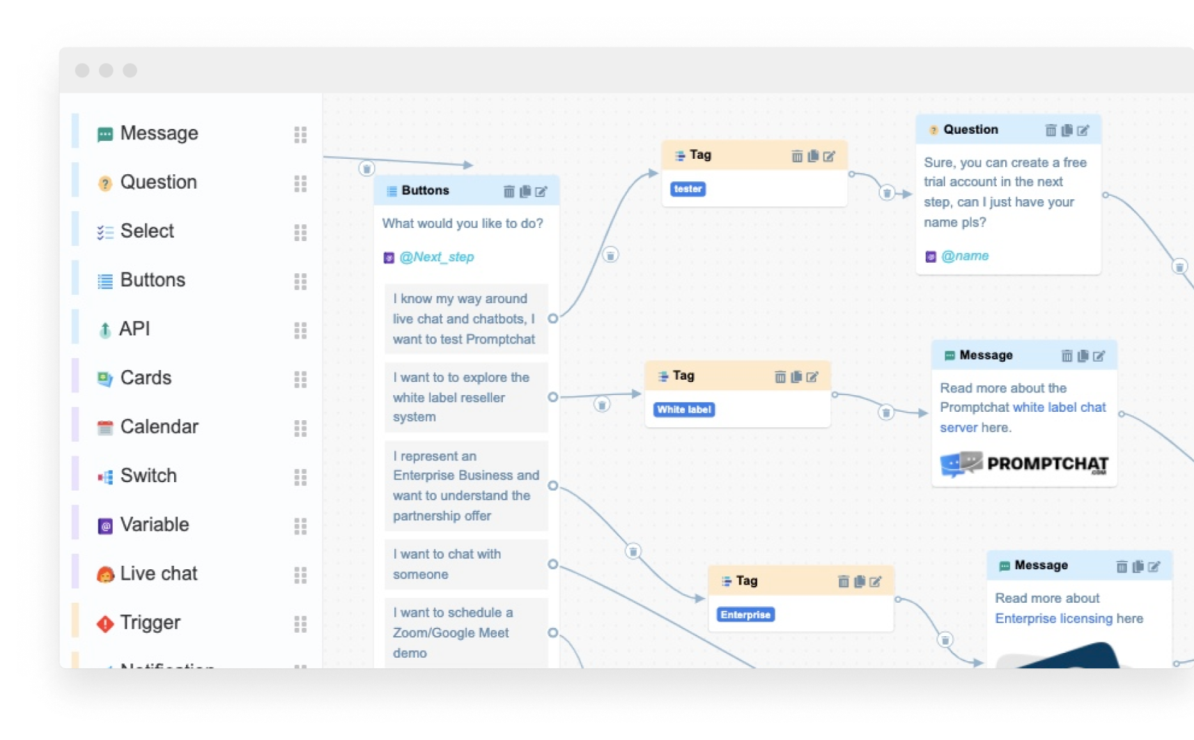 promptchat-multi-channel-white-label-chatbot-builder-with-sms-and